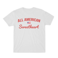 American SweetHeart White Tee